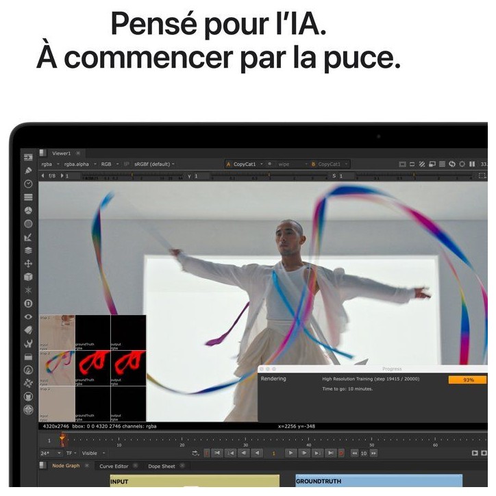 Apple - 16,2 MacBook Pro M5 Pro (2026) - RAM 24Go - Stockage 1To - CPU 18 coeurs - GPU 20 coeurs - Noir Sidéral