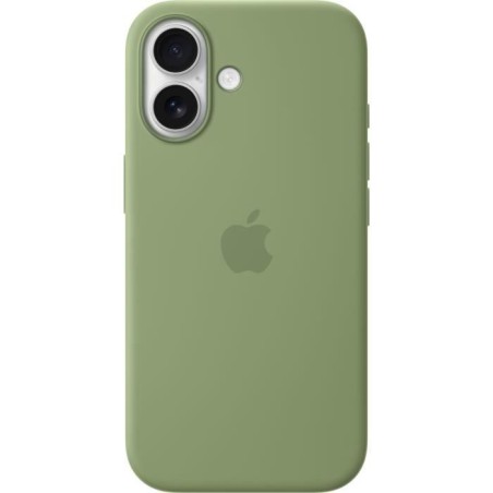 APPLE iPhone 17 - Coque en silicone avec MagSafe - Light Moss