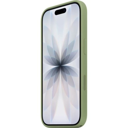APPLE iPhone 17 - Coque en silicone avec MagSafe - Light Moss