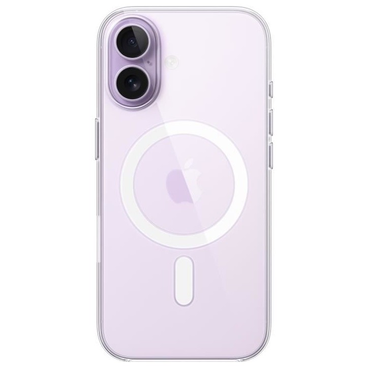 APPLE iPhone 17 - Coque transparente avec MagSafe