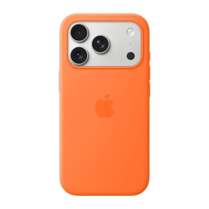 APPLE iPhone 17 Pro - Coque en silicone avec MagSafe - Orange