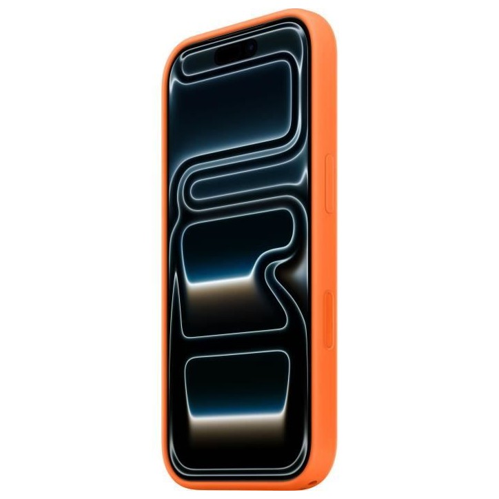APPLE iPhone 17 Pro - Coque en silicone avec MagSafe - Orange