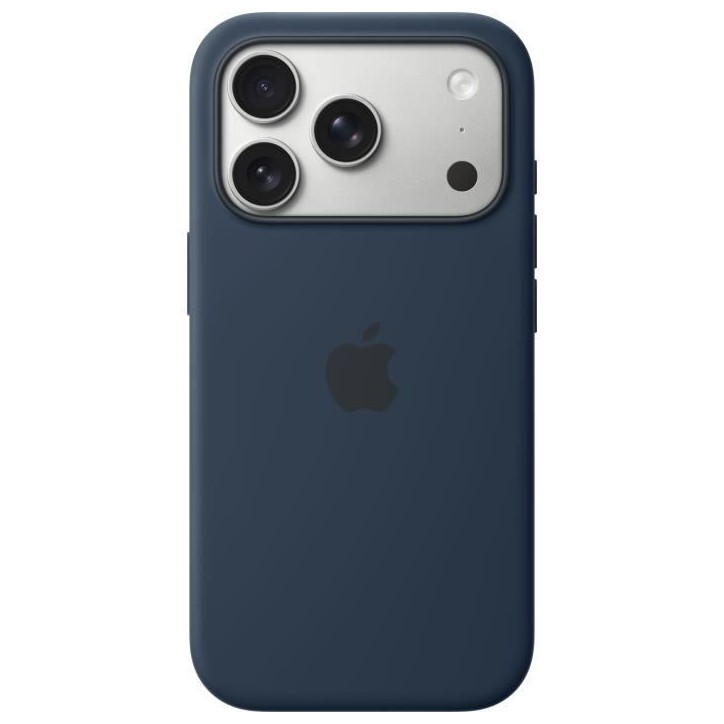 APPLE iPhone 17 Pro - Coque en silicone avec MagSafe - Midnight