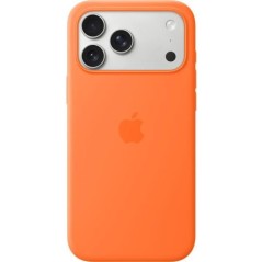 APPLE iPhone 17 Pro Max - Coque en silicone avec MagSafe - Orange