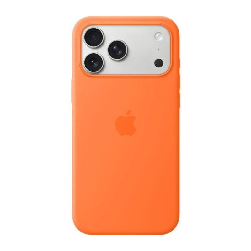 APPLE iPhone 17 Pro Max - Coque en silicone avec MagSafe - Orange