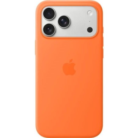 APPLE iPhone 17 Pro Max - Coque en silicone avec MagSafe - Orange