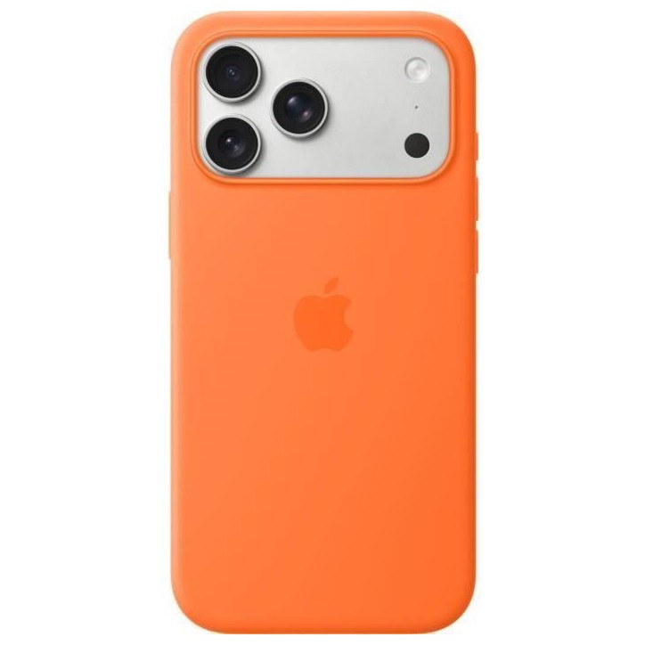 APPLE iPhone 17 Pro Max - Coque en silicone avec MagSafe - Orange