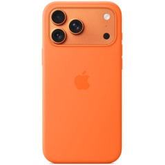 APPLE iPhone 17 Pro Max - Coque en silicone avec MagSafe - Orange