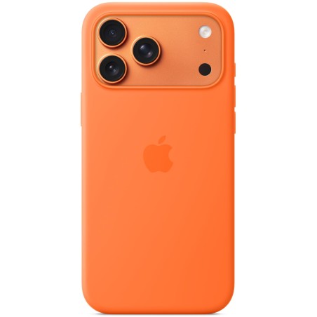 APPLE iPhone 17 Pro Max - Coque en silicone avec MagSafe - Orange