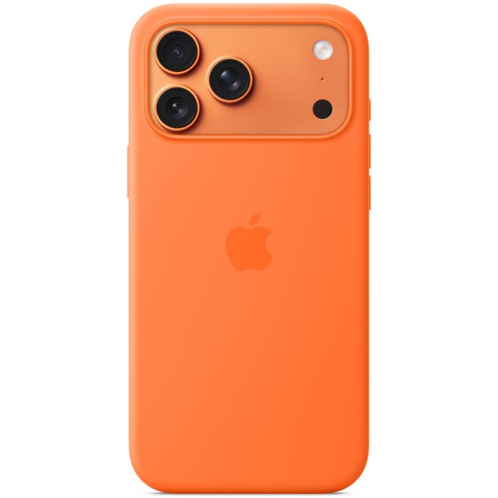 APPLE iPhone 17 Pro Max - Coque en silicone avec MagSafe - Orange