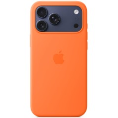 APPLE iPhone 17 Pro Max - Coque en silicone avec MagSafe - Orange
