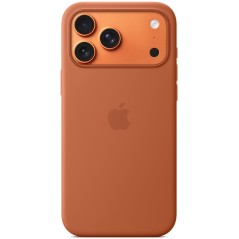 APPLE iPhone 17 Pro Max - Coque en silicone avec MagSafe - Terra Cotta