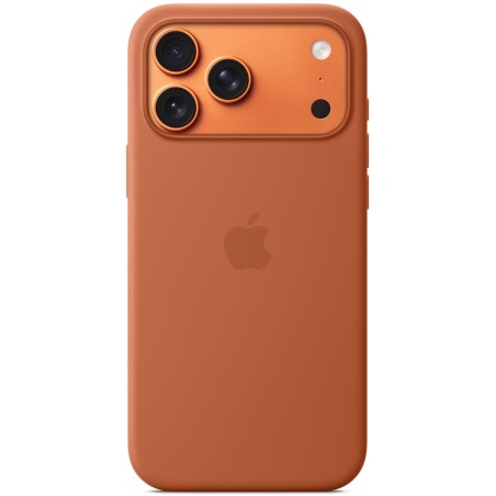 APPLE iPhone 17 Pro Max - Coque en silicone avec MagSafe - Terra Cotta