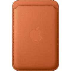 APPLE iPhone - Portefeuille a tissage fin avec MagSafe - Fox Orange
