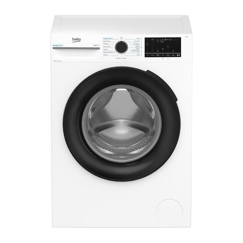 Lave-linge hublot BEKO BM3WFU410211B - 10 kg - Induction - 60 cm - 120 Lave-linge hublot BEKO BM3WFU410211B - 10 kg - Induction - 60 cm - 120