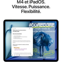 Apple - iPad Air M4 (2026) - 13 - Wi-Fi + Cellular - 128Go - Mauve
