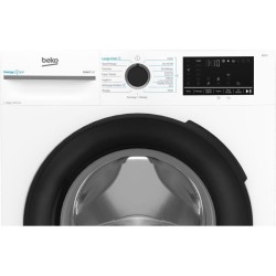 Lave-linge hublot BEKO BM3WFU410211B - 10 kg - Induction - 60 cm - 120