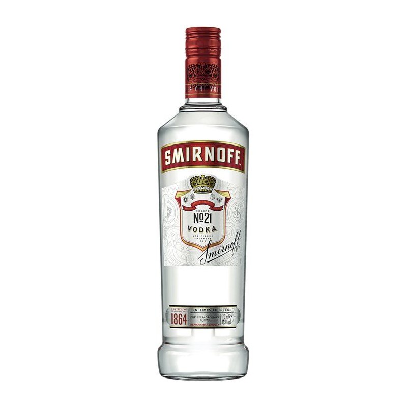 Smirnoff - N°21 - Classic Vodka - 37.5% Vol. - 70cl