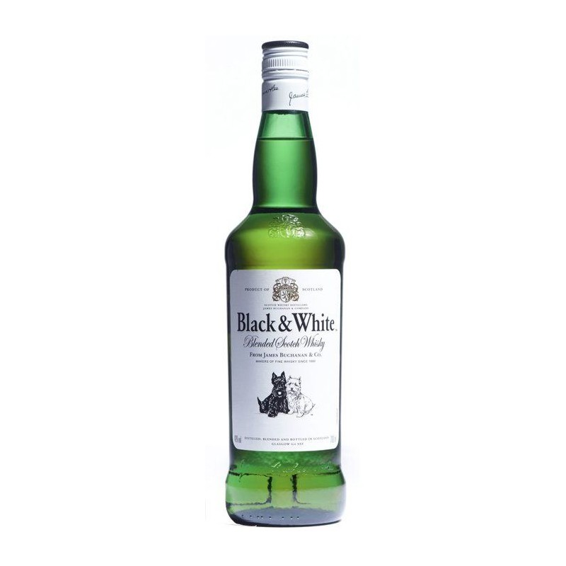 Black & White - Blended Scotch Whisky - 40.0% Vol. - 70cl