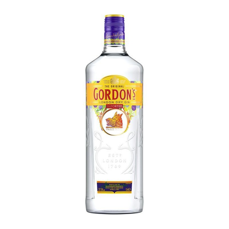 Gordon's - The Original - London Dry Gin - 37.5% Vol. - 1L