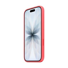 APPLE iPhone 17 - Coque en silicone avec MagSafe - Goyave éclatante