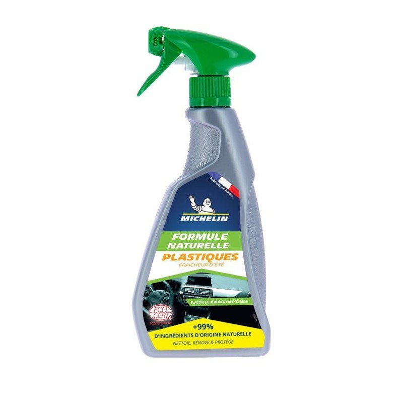 MICHELIN - Nettoyant plastique écologique - Fraicheur d'été - 500ml