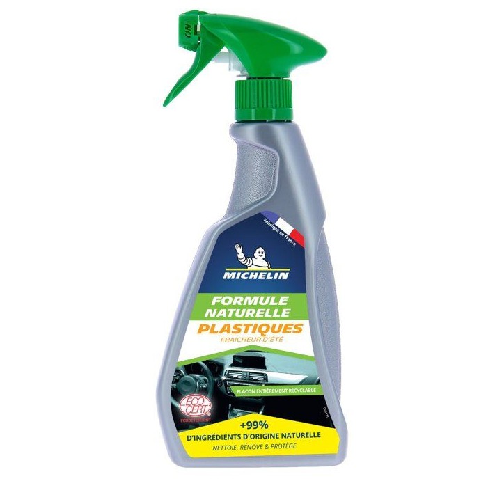 MICHELIN - Nettoyant plastique écologique - Fraicheur d'été - 500ml