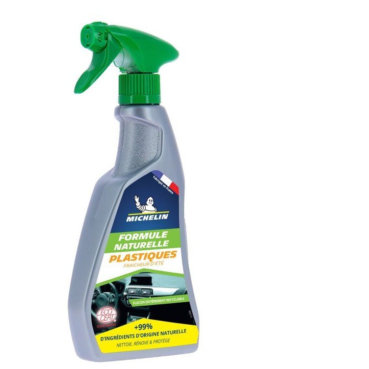 MICHELIN - Nettoyant plastique écologique - Fraicheur d'été - 500ml