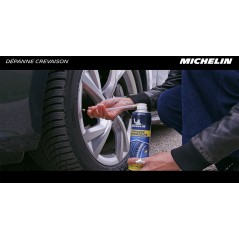 Dépanne crevaison - MICHELIN - Répare et Regonfle sans démontage -