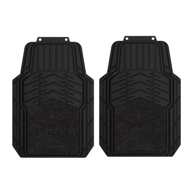 Michelin 2 tapis Avant caoutchou et moquette