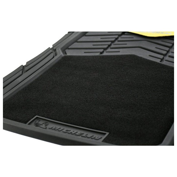 Michelin 2 tapis Avant caoutchou et moquette Michelin 2 tapis Avant caoutchou et moquette