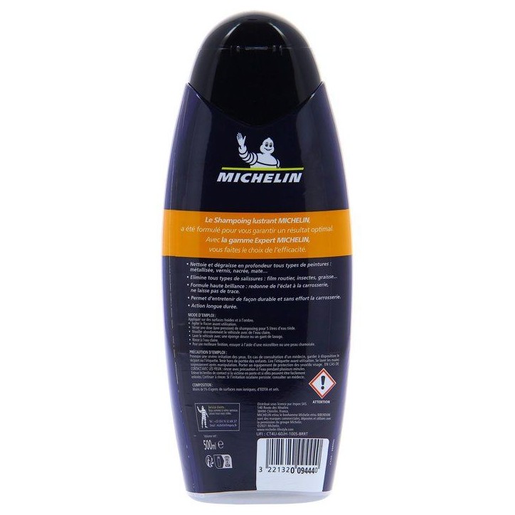 MICHELIN SHAMPOOING LUSTRANT MICHELIN SHAMPOOING LUSTRANT