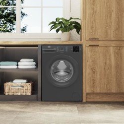 Lave-linge hublot BEKO BM0WU3922FB - 9 kg - Induction - L60cm - 1200 t