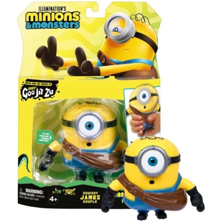 Figurine - MINIONS 3 - James - 13 cm - Des 4 ans