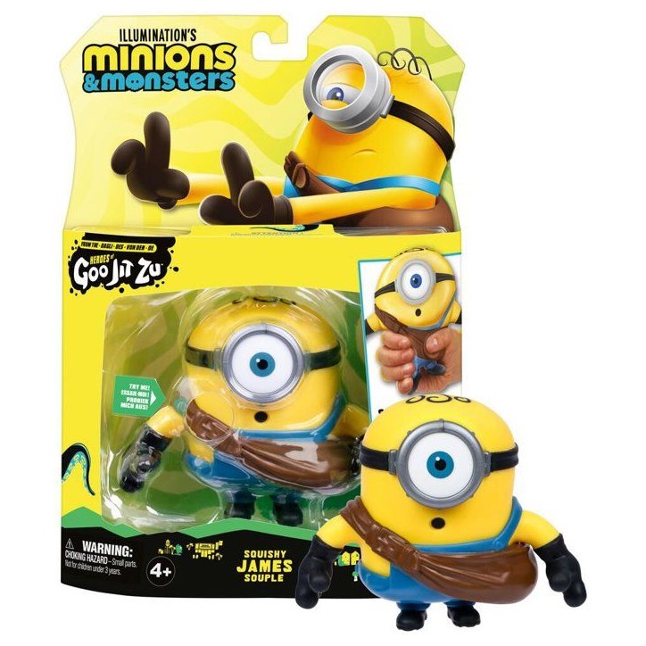 Figurine - MINIONS 3 - James - 13 cm - Des 4 ans