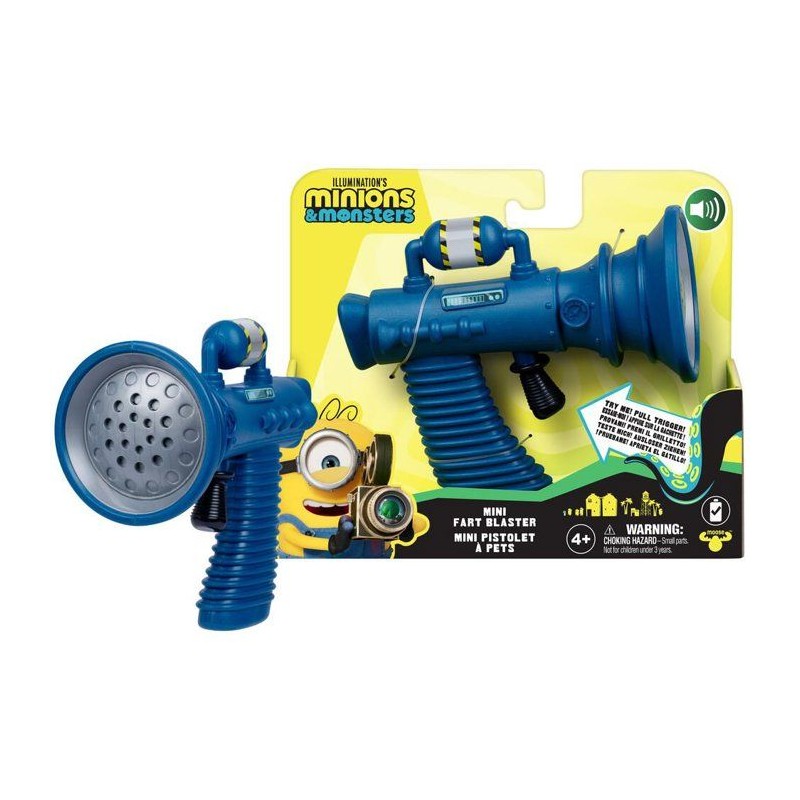 Mini pistolet a prouts - MINIONS 3 - Des 4 ans