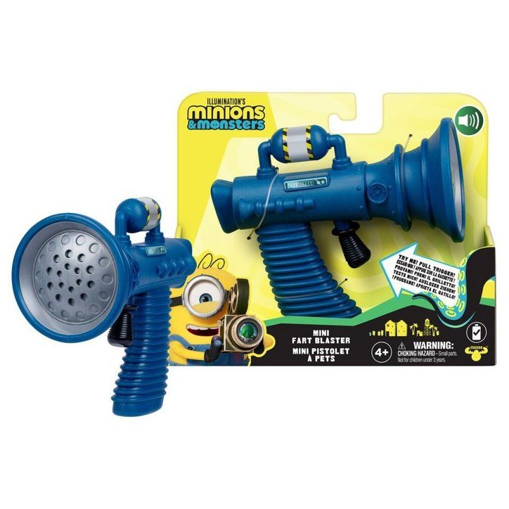 Mini pistolet a prouts - MINIONS 3 - Des 4 ans Mini pistolet a prouts - MINIONS 3 - Des 4 ans