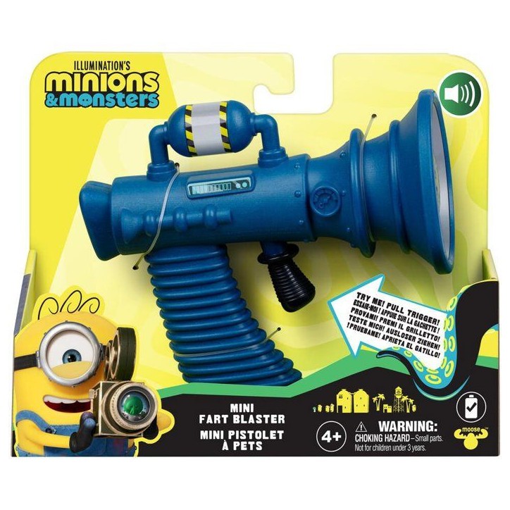 Mini pistolet a prouts - MINIONS 3 - Des 4 ans Mini pistolet a prouts - MINIONS 3 - Des 4 ans