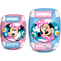 Set patins a roulettes et protections - MINNIE - MN432035 - Avec coudi