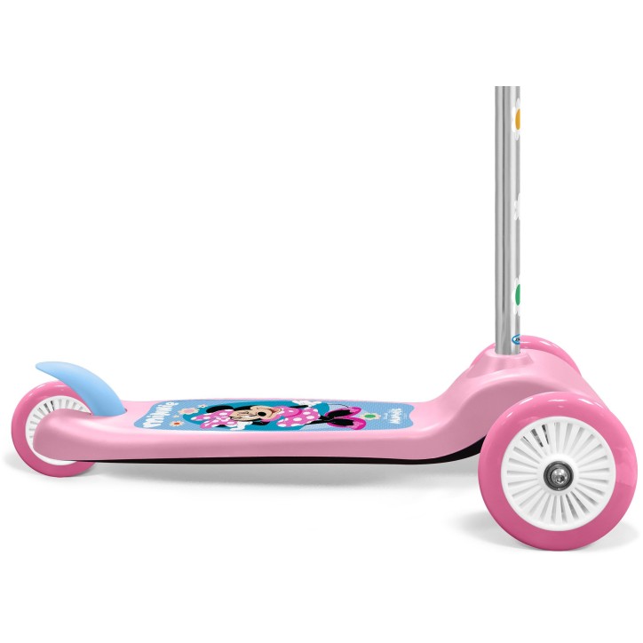 Trottinette steering enfant - MINNIE - MN432045 - 3 roues - Rose Trottinette steering enfant - MINNIE - MN432045 - 3 roues - Rose