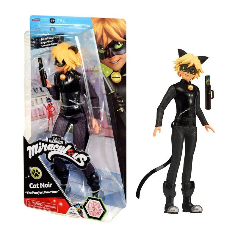 Figurine - BANDAI - Miraculous - Chat Noir - 26 cm