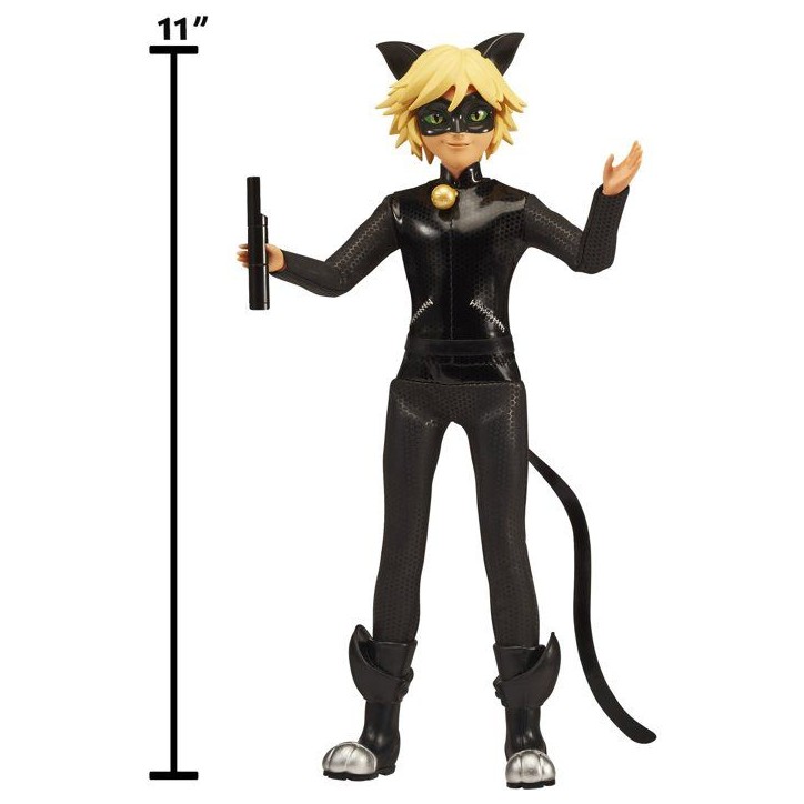 Figurine - BANDAI - Miraculous - Chat Noir - 26 cm Figurine - BANDAI - Miraculous - Chat Noir - 26 cm