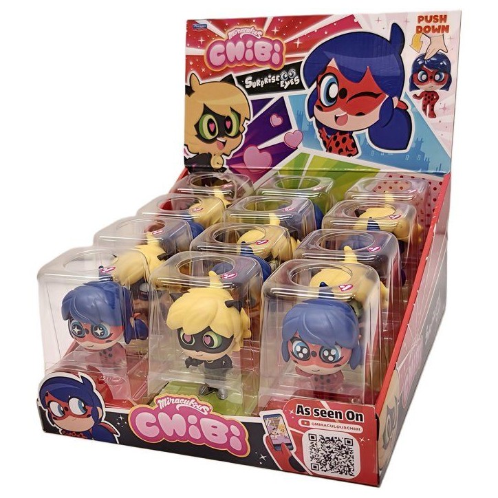 Figurine Chibi Suprise - BANDAI - Miraculous - Modele aléatoire Figurine Chibi Suprise - BANDAI - Miraculous - Modele aléatoire