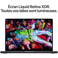 Apple - 14,2 MacBook Pro M5 Pro (2026) - RAM 24Go - Stockage 2To - CPU
