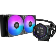 COOLER MASTER - MasterLiquid Core Nex Digital 240 Black ARGB - MLX-D24