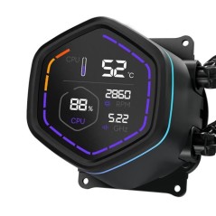 COOLER MASTER - MasterLiquid Core Nex Digital 240 Black ARGB - MLX-D24
