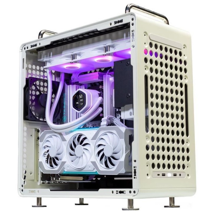 COOLER MASTER - MasterLiquid Core Nex Digital 360 White ARGB - MLX-D36M-A18PW-RD - Watercooling - Ventilateur Ø 120 mm COOLER MASTER - MasterLiquid Core Nex Digital 360 White ARGB - MLX-D36M-A18PW-RD - Watercooling - Ventilateur Ø 120 mm