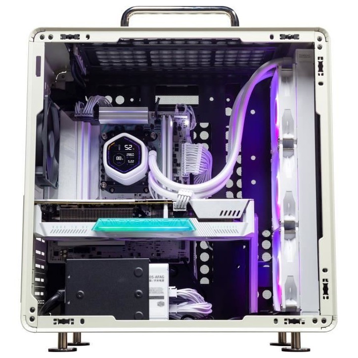 COOLER MASTER - MasterLiquid Core Nex Digital 360 White ARGB - MLX-D36M-A18PW-RD - Watercooling - Ventilateur Ø 120 mm COOLER MASTER - MasterLiquid Core Nex Digital 360 White ARGB - MLX-D36M-A18PW-RD - Watercooling - Ventilateur Ø 120 mm