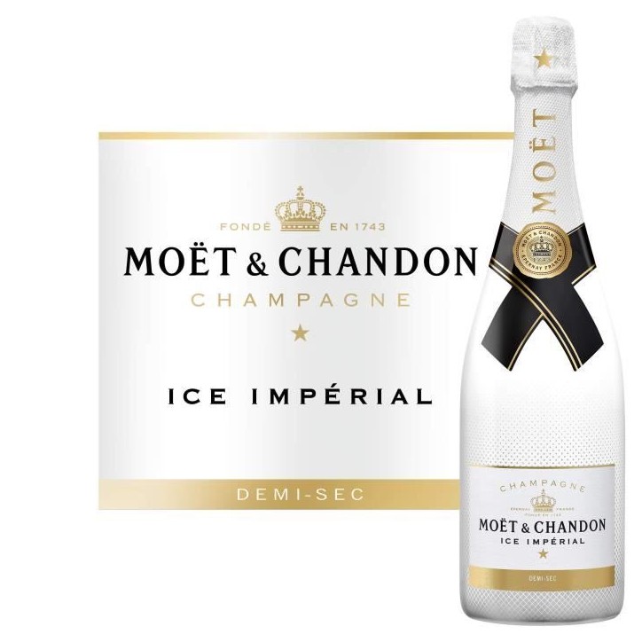 Champagne Moët & Chandon Ice Impérial - Demi-sec - 75 cl Champagne Moët & Chandon Ice Impérial - Demi-sec - 75 cl