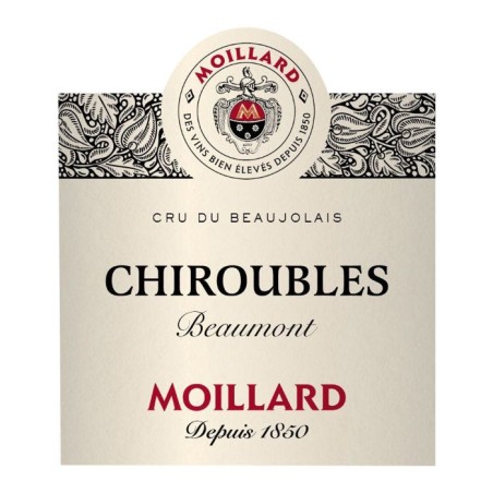 Moillard Chiroubles 2023 Beaumont - Vin rouge de Beaujolais